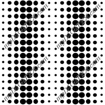 dotted line black