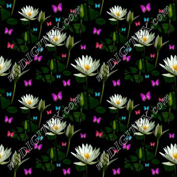 Lotus and Butterfly (1480mm wide)