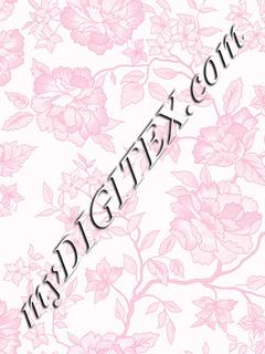 Pink Rose Toile