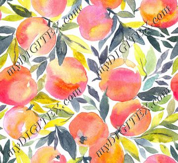 Peachy Watercolor