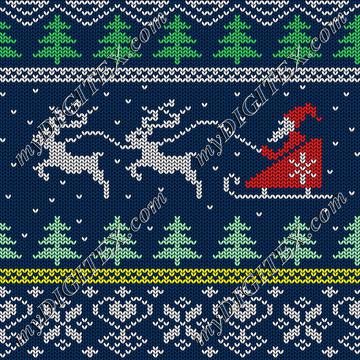 Santa Sleigh Sweater