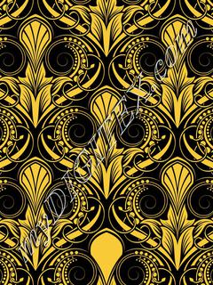 Golden Damask