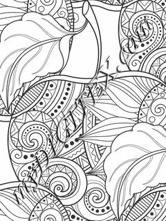 Coloring Swirls