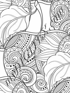 Coloring Swirls