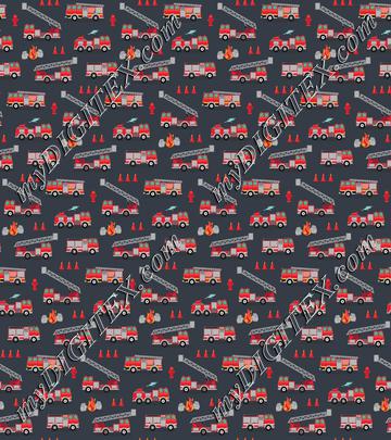 Fire Engine Scatter - Gray