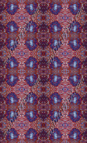 jungle fever blue orange