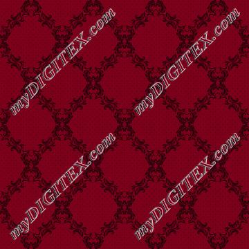 1lvermorny Maroon Damask