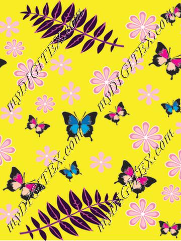 butterfly leaves motif 2