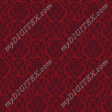 Platform Damask (red)