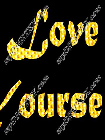 Love yourself Golden