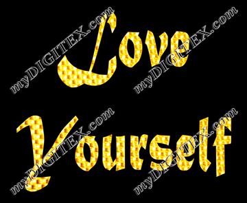 Love yourself Golden