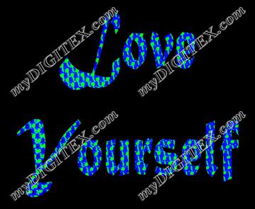 Love yourself-Blueblack