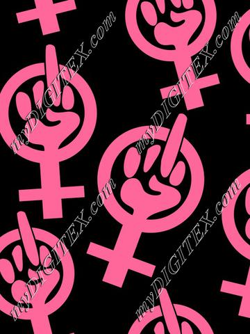 Feminist Finger (pink)