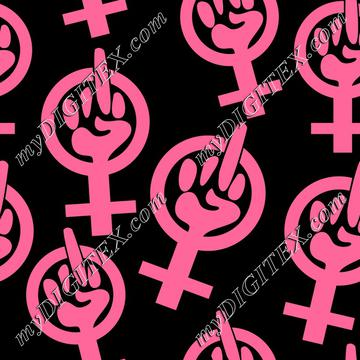 Feminist Finger (pink)