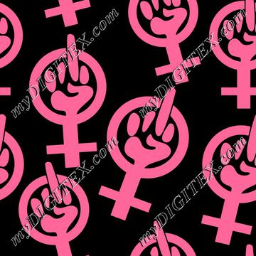 Feminist Finger (pink)
