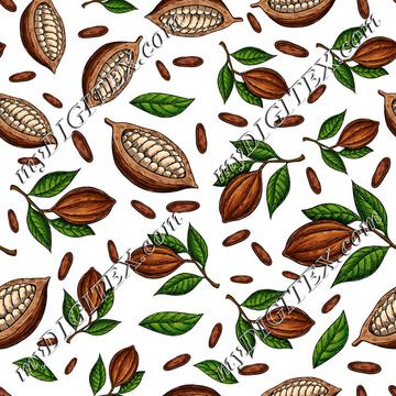 Cocoa kitchen pattern