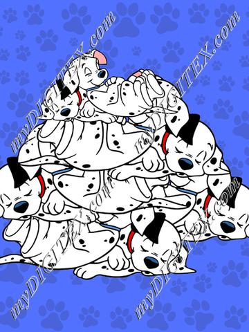 blue dog pile panel