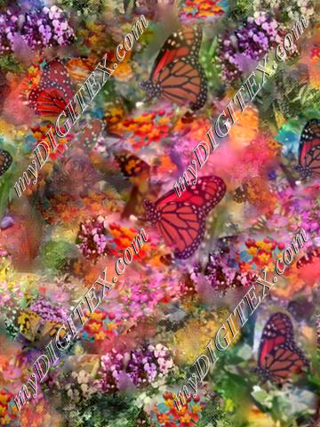 butterfly garden pink pastel 3300 (2)