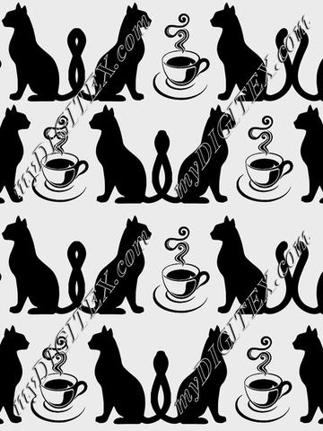 Cats and coffe