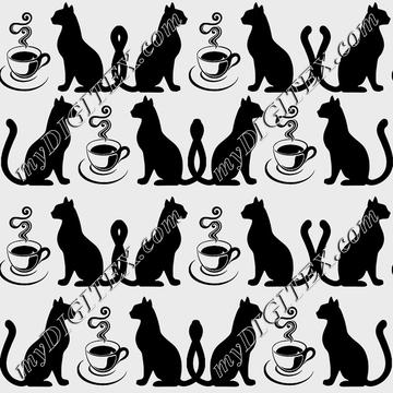 Cats and coffe