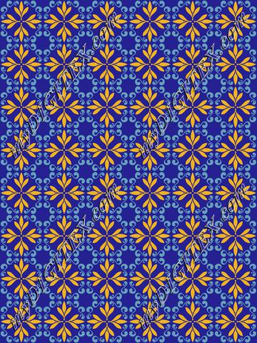 Precise pattern, moroccan tile vintage design