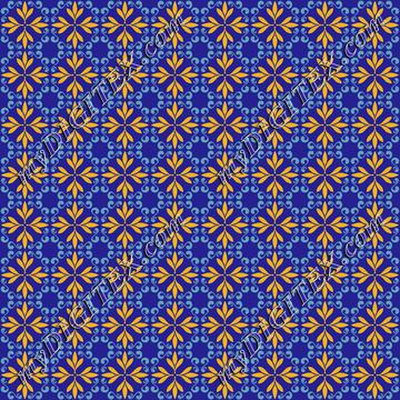 Precise pattern, moroccan tile vintage design