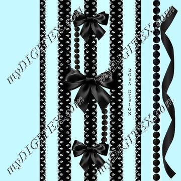 koronka 120 druk one ribbon