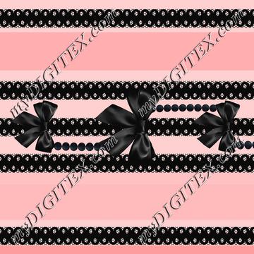 koronka ribbon coral print