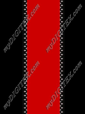 koronka ribbon coral red