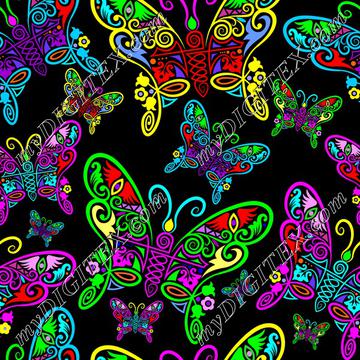 Psychedelic Butterflies