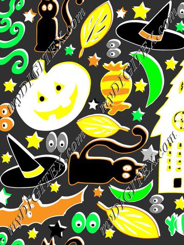 retro halloween pattern_Angi Mullhatten_instructor_2018