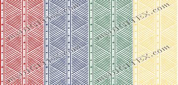 Magical Tribal Stripe (on white)