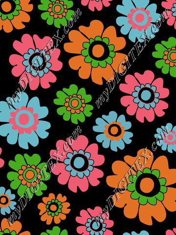 Modern Brights florals, bright blooms