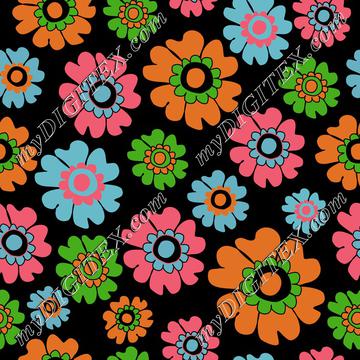 Modern Brights florals, bright blooms