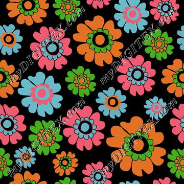 Modern Brights florals, bright blooms