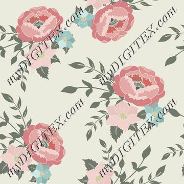 English Home Romantic Pink Floral