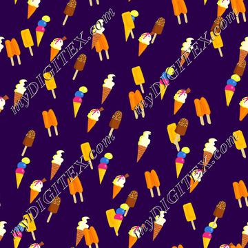 Ice cream pattern