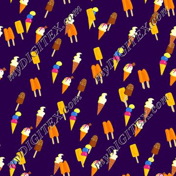 Ice cream pattern