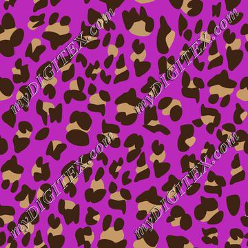 Leopard skin, Cheetah skin on purple