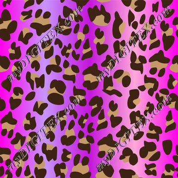 Retro Leopard Skin Cheeta Skin Pink Purple