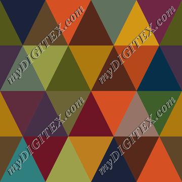 Abstract Geometric Autumn, Fall Pattern