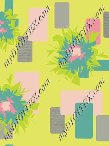 Graphic Flower Yellow Background-01