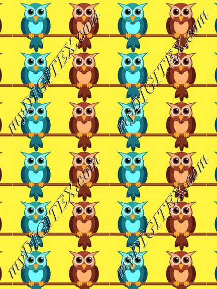 Owls pattern