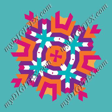 Abstract flower