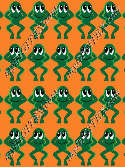 Frogs pattern