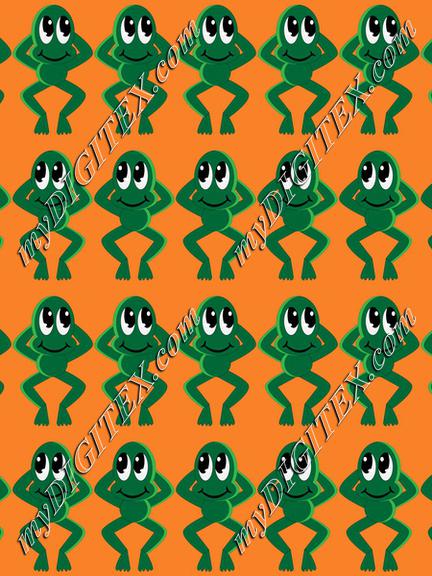Frogs pattern