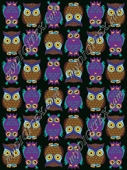 Owls pattern