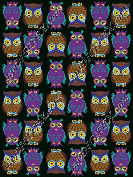 Owls pattern