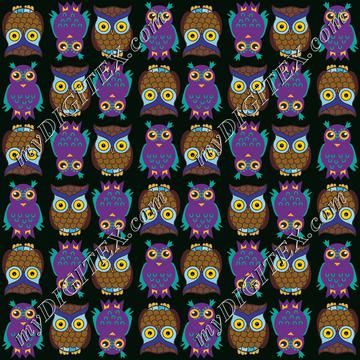 Owls pattern