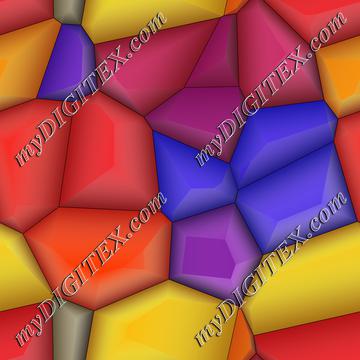 3d colorful shapes